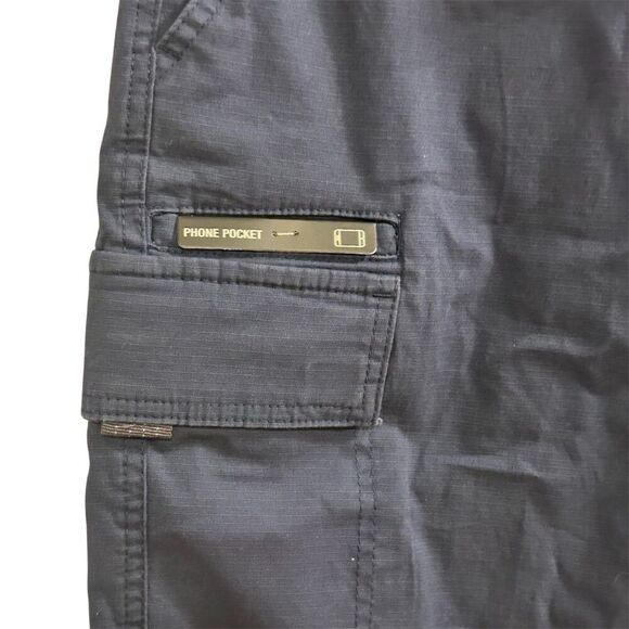 Weatherproof Men's Cargo Shorts Size 38 College Blue Casual Summer - Picture 4 of 13